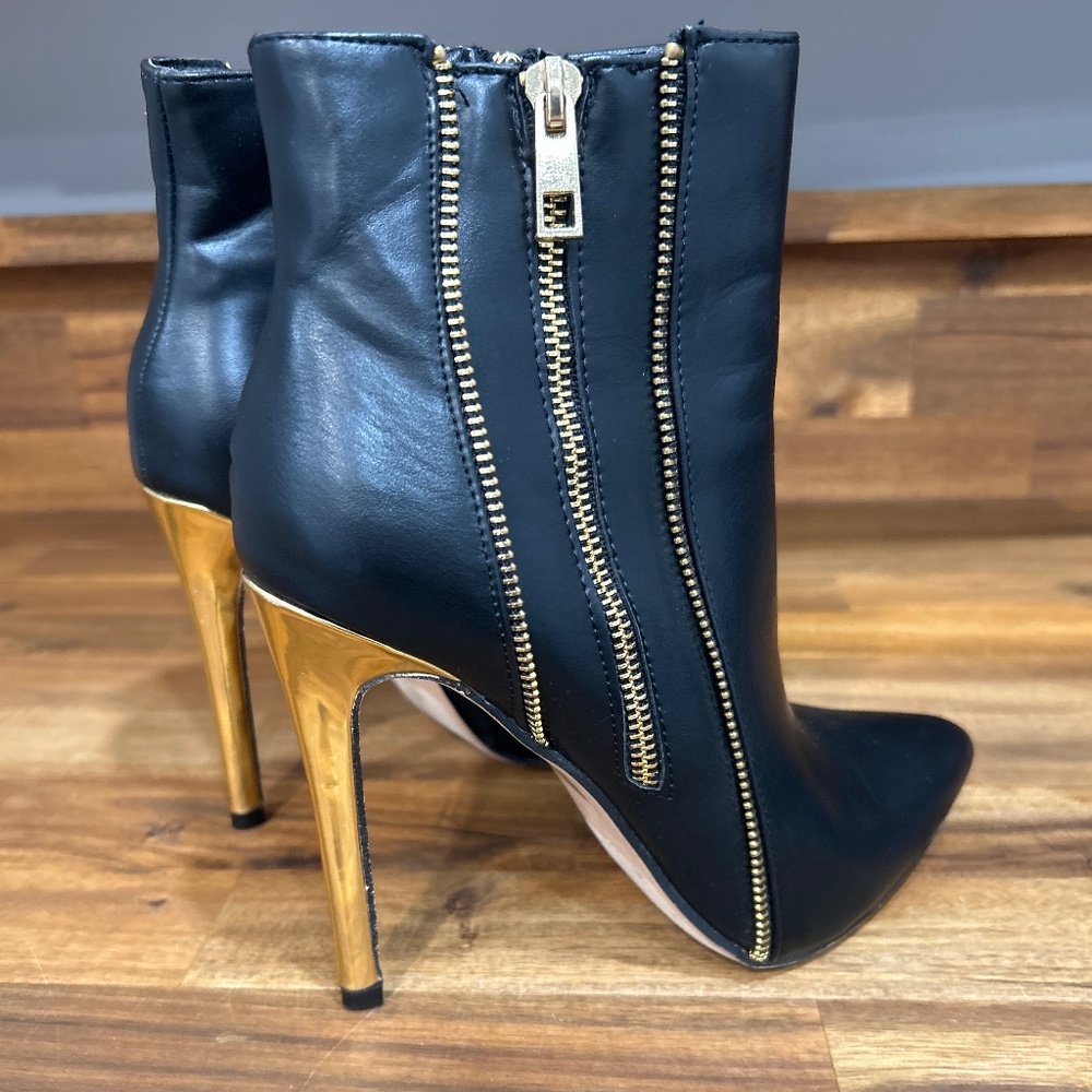 Black booties